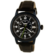 Часы "Черный Авиатор" в анодированном корпусе