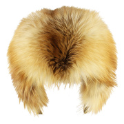 Шапка ушанка "Лисий шарик"