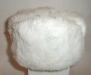 Шапка "Ушанка Белый кролик"