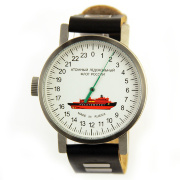 Часы монострелочные "Атомный ледокольный флот" водозащитные стальные
