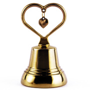Колокольчик бронзовый "Свадебный"