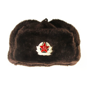 Шапка-ушанка "Коричневая"