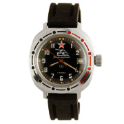 Часы командирские "Танк" в хромированном водозащитном корпусе