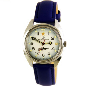 Часы командирские "Подводный флот" в антимагнитном хромированном корпусе