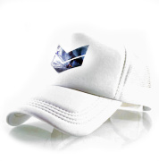 Бейсболка с круглым козырьком SURFER белая