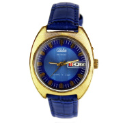 Часы "Слава" 80-х годов СССР в позолоченном корпусе