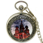 Часы карманные "Храм Василия Блаженного"