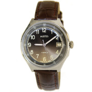 Часы "Восток" с градиентным коричнево-серым металлизированным циферблатом